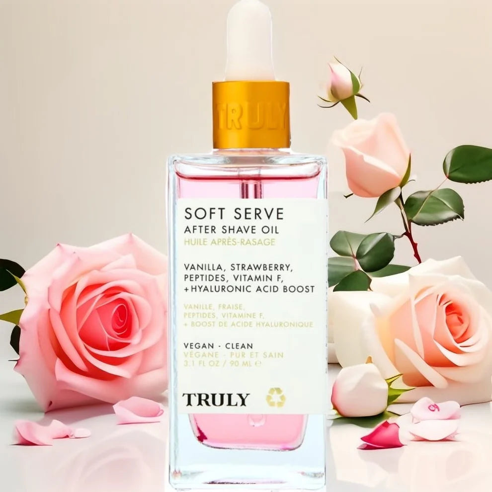 🏵️ ACEITE TRULY - ROSAS ETERNAS - UNA PIEL RADIANTE, SIN MANCHAS!