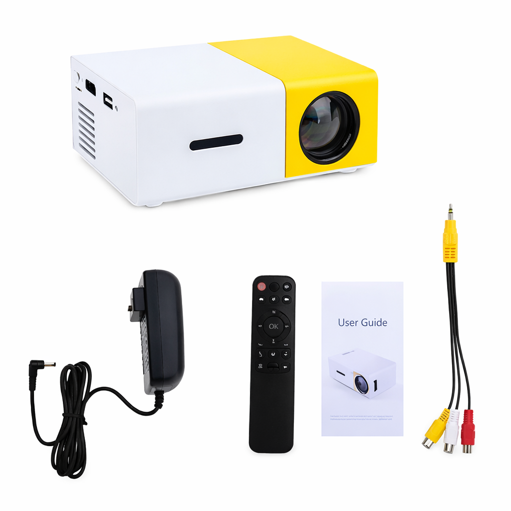 Mini Proyector LED Portátil - Cine Max