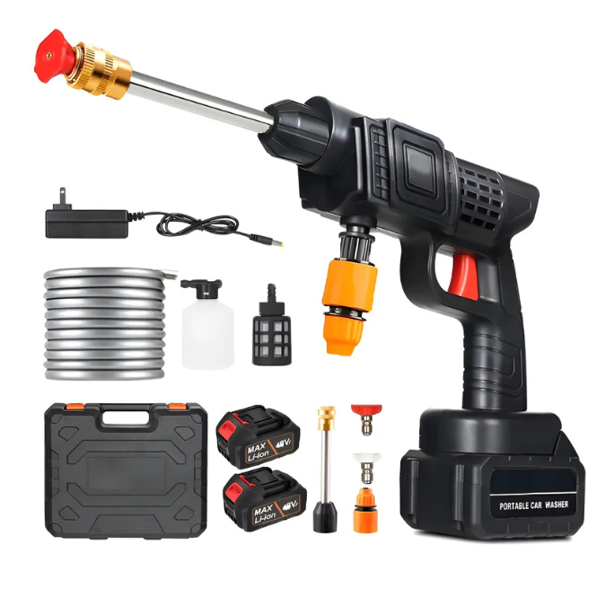 Hidrolavadora Portátil 48v + 2 Baterías - Washmaster™