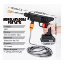 Hidrolavadora Portátil 48v + 2 Baterías - Washmaster™